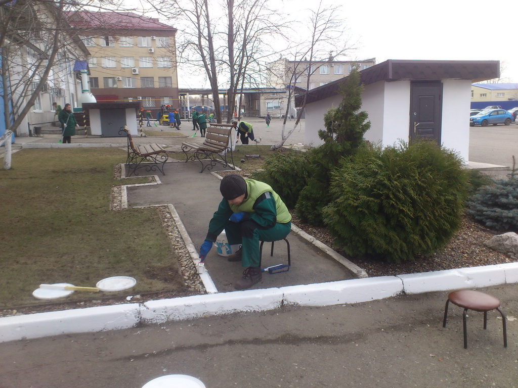 К первомаю - в чистоте!